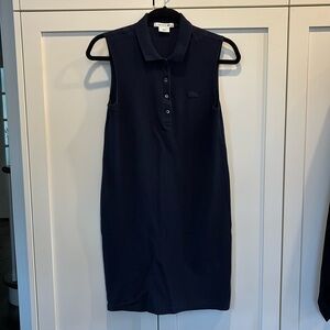 Lacoste dress in navy size 34